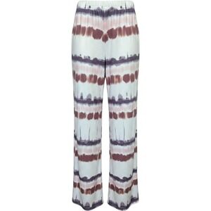 Palazzo Pants‎ Tie Dye Womens 4XL Pink Burgundy Cinch Waist Boho Hippie Bohemian